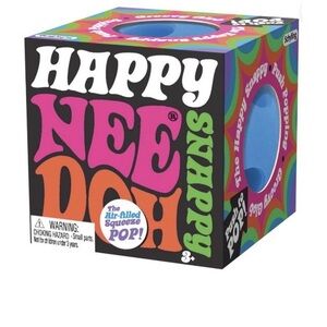 Happy Needle Groovy Squeeze Ball - Multicolor by